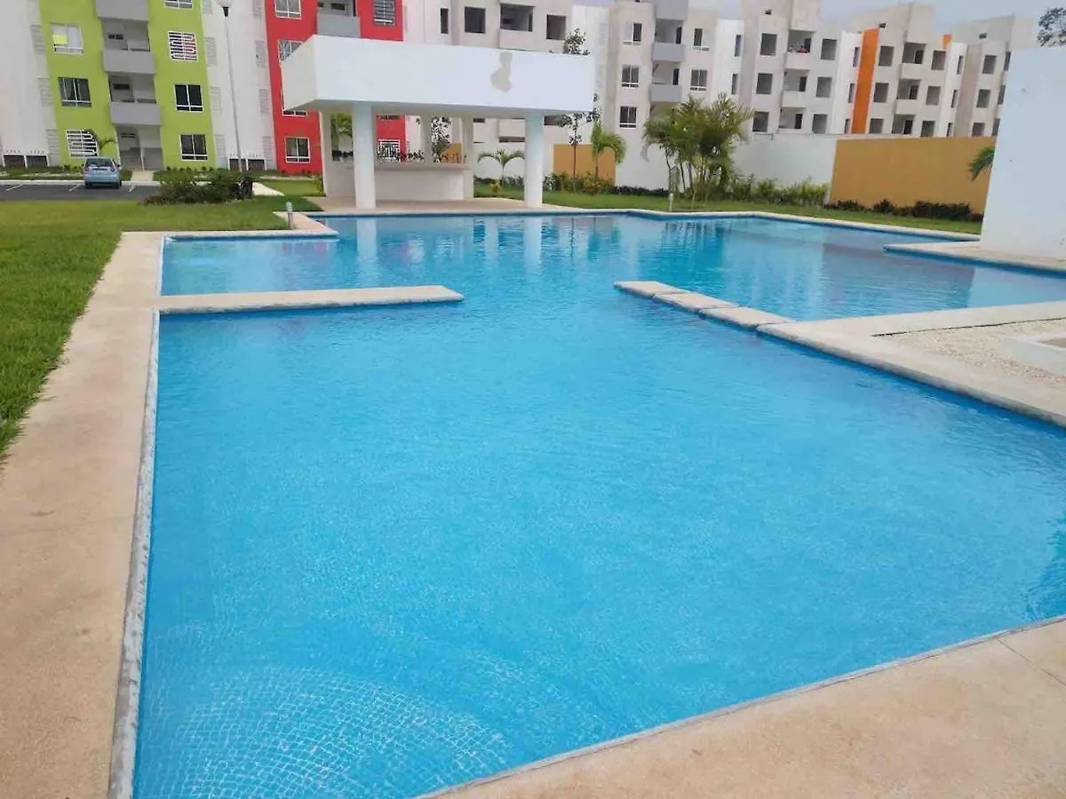 Apartment With A Shared Pool In A Condominium Playa del Carmen