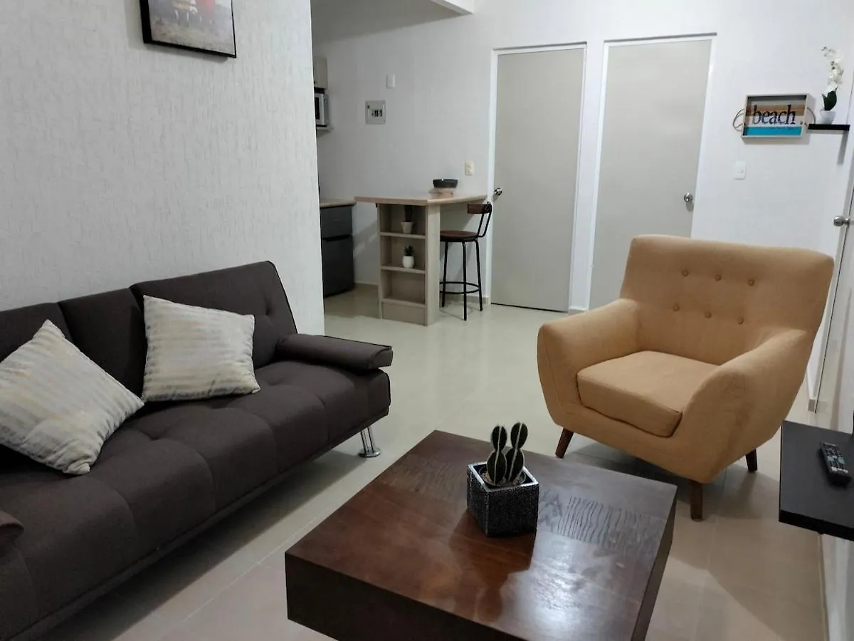 Apartment With A Shared Pool In A Condominium Playa del Carmen